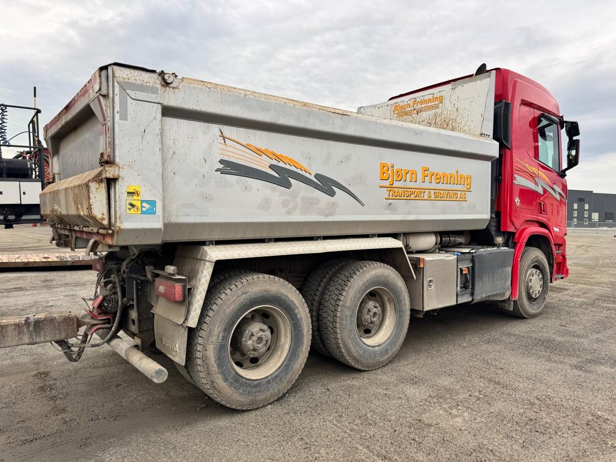 2018 Scania R580 GODT UTSTYRT 6x4 TIPPBIL 
