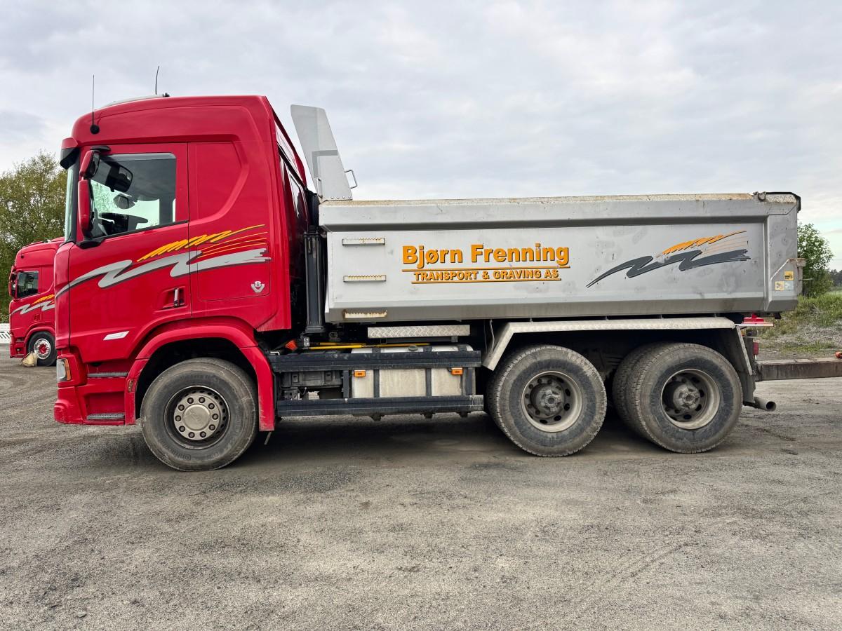 2018 Scania R580 GODT UTSTYRT 6x4 TIPPBIL 