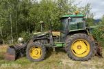 1992 John Deere 3050 S Traktor med skogsvinsj