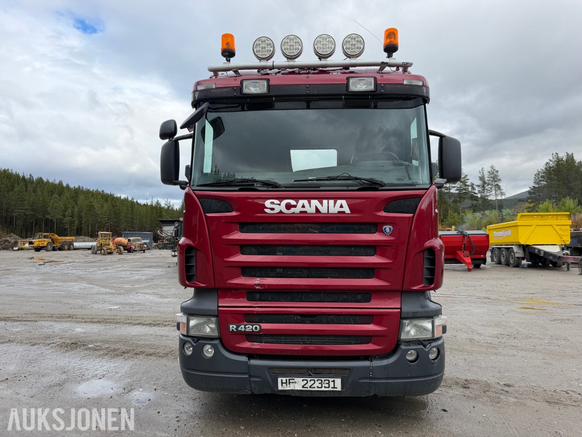 2004 Scania R-serie krokbil med multilift hlz26m krok
