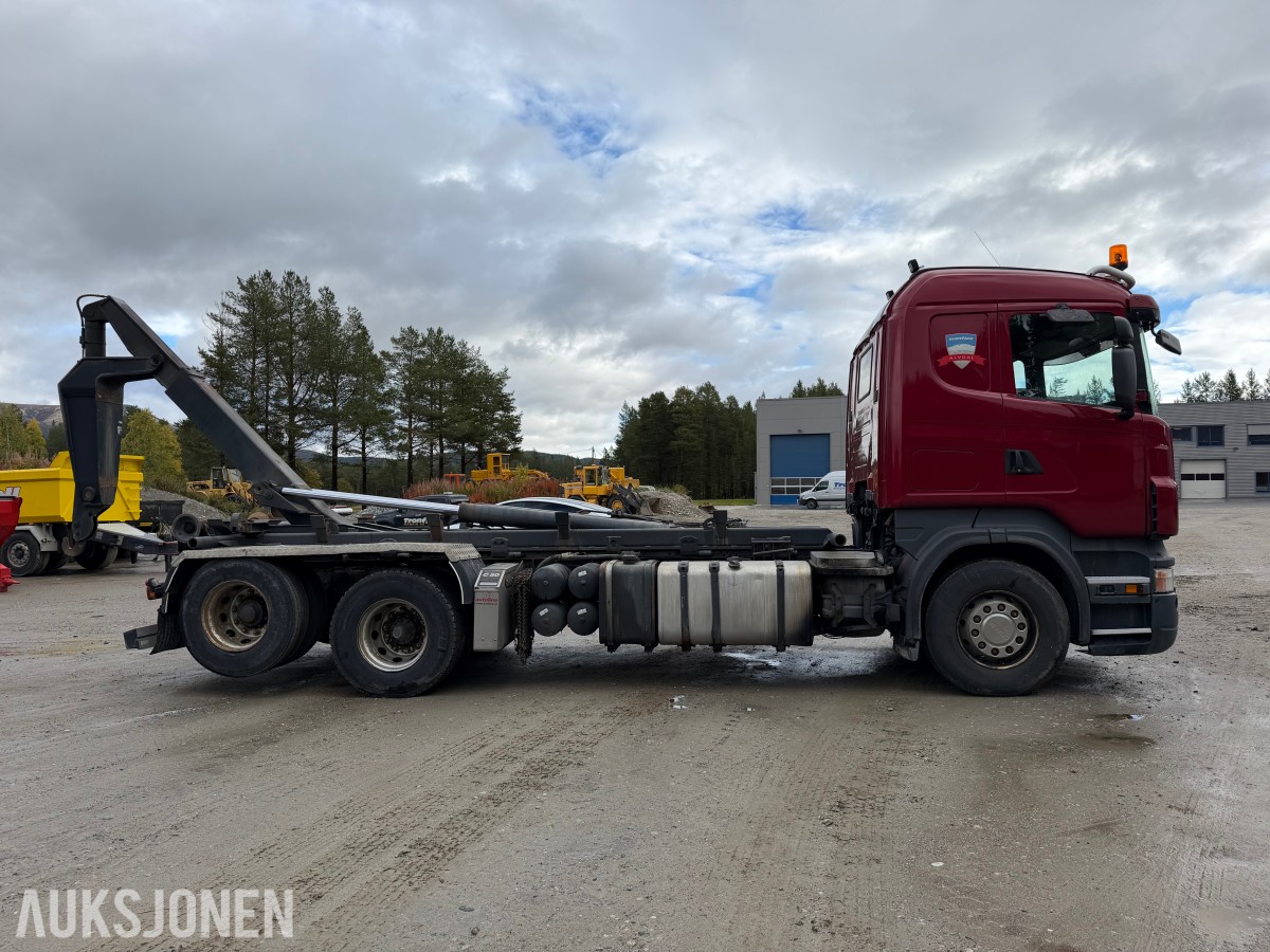 2004 Scania R-serie krokbil med multilift hlz26m krok