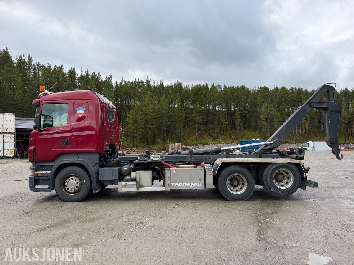 2004 Scania R-serie krokbil med multilift hlz26m krok
