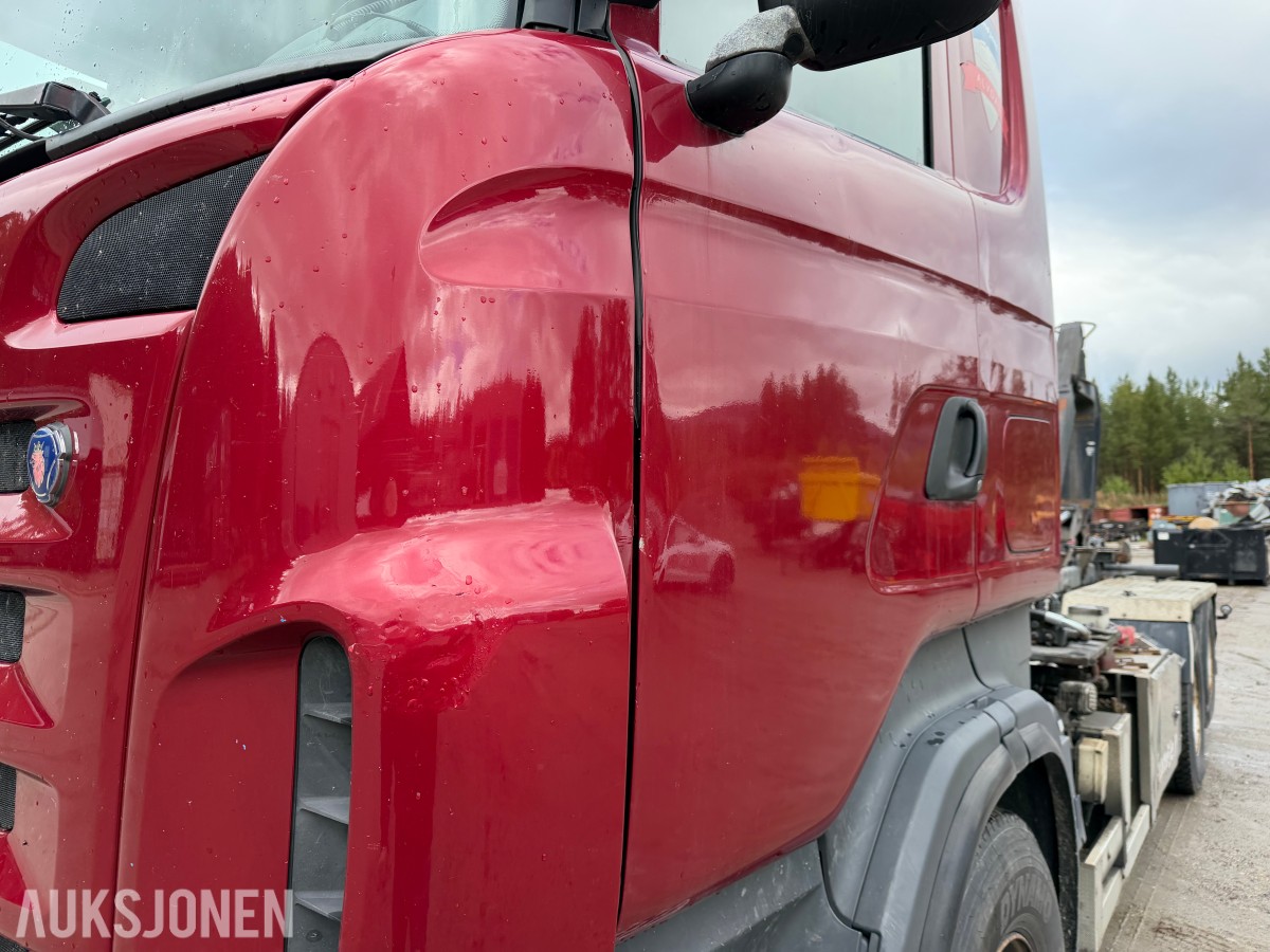 2004 Scania R-serie krokbil med multilift hlz26m krok