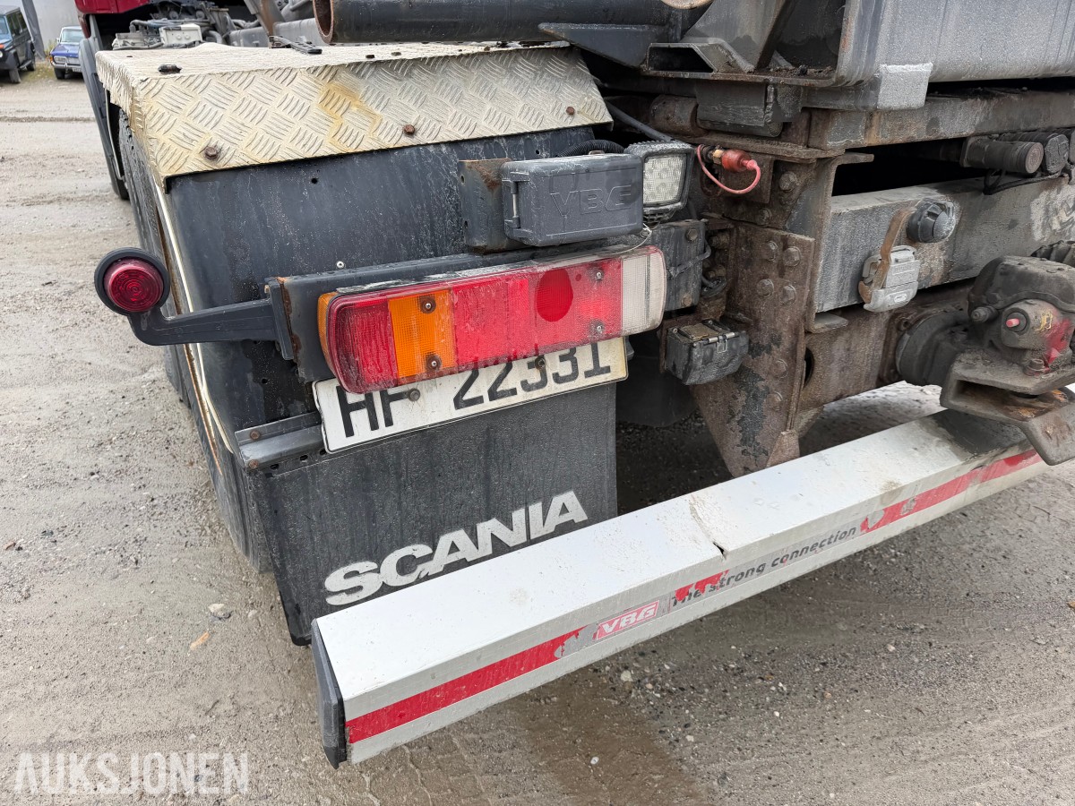 2004 Scania R-serie krokbil med multilift hlz26m krok