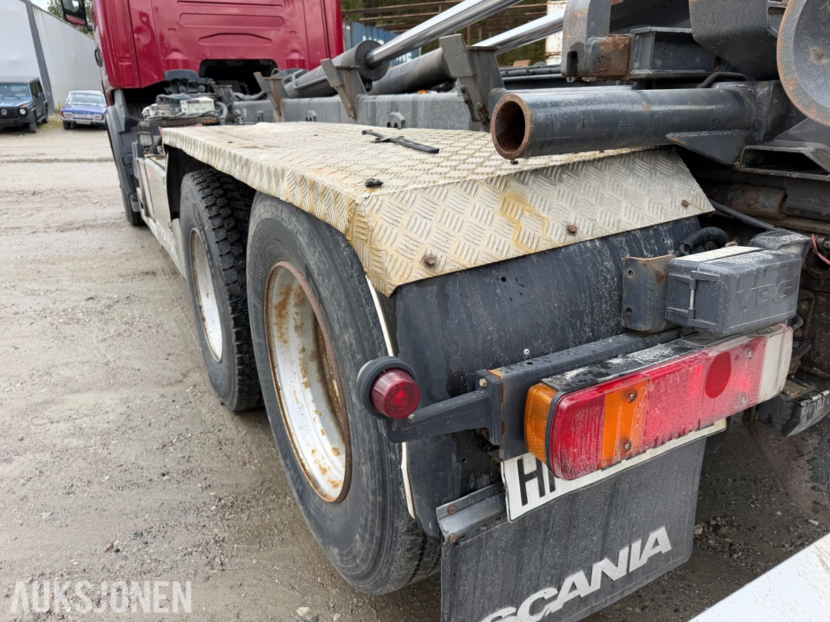 2004 Scania R-serie krokbil med multilift hlz26m krok