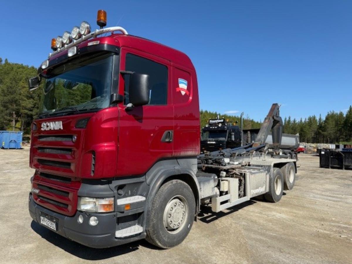2004 Scania R-serie krokbil med multilift hlz26m krok