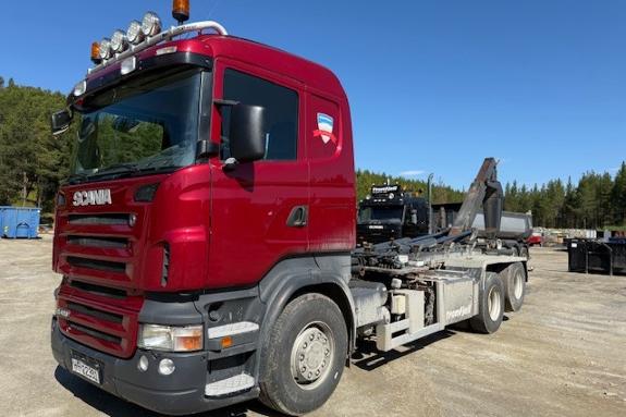 2004 Scania R-serie krokbil med multilift hlz26m krok