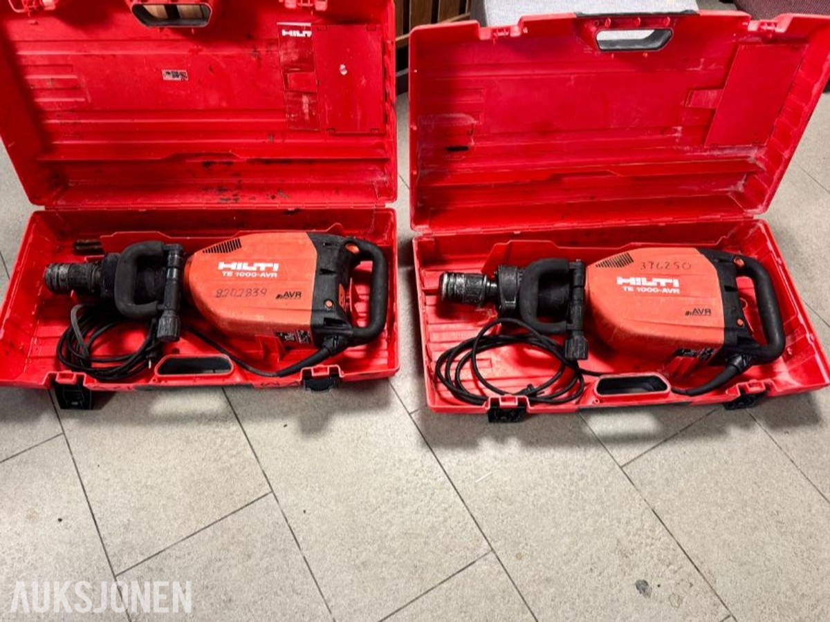 2020 Hilti TE 1000 AVR meiselmaskiner rep objekt