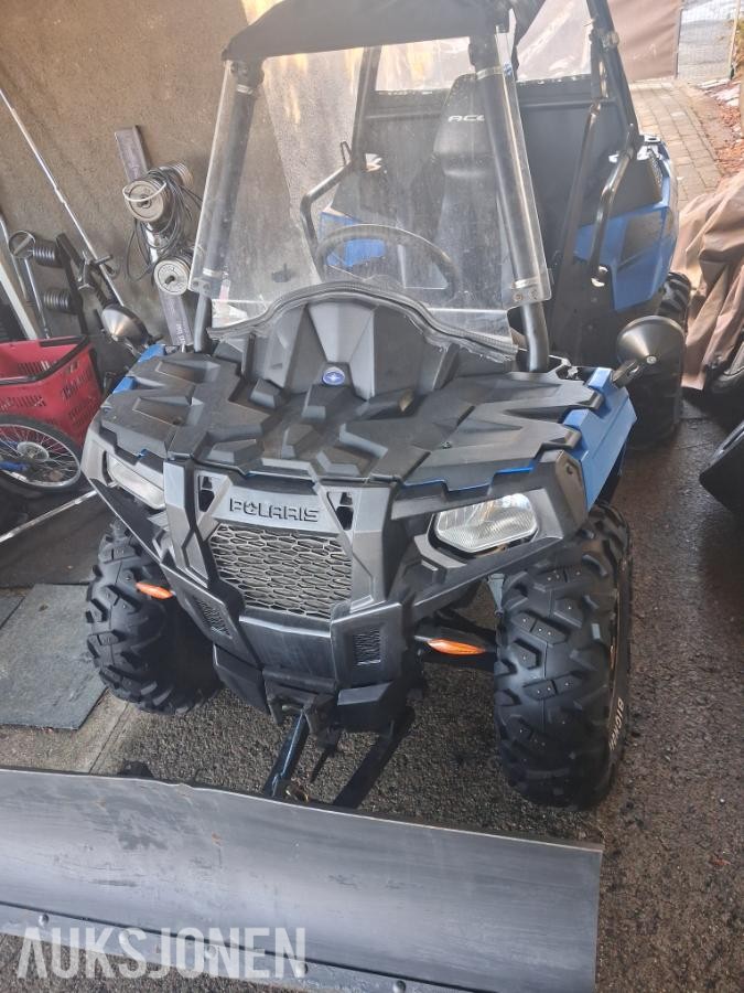2015 POLARIS SPORTSMAN ACE 570 MED HENGERFESTE VINSJ SNØSKJÆR