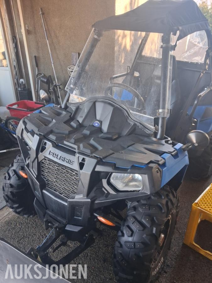 2015 POLARIS SPORTSMAN ACE 570 MED HENGERFESTE VINSJ SNØSKJÆR