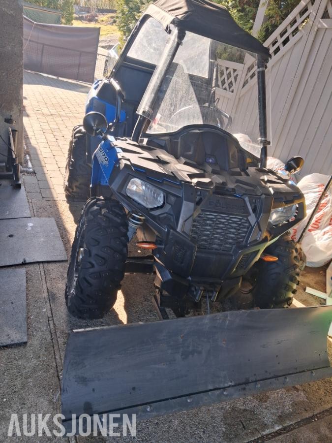 2015 POLARIS SPORTSMAN ACE 570 MED HENGERFESTE VINSJ SNØSKJÆR