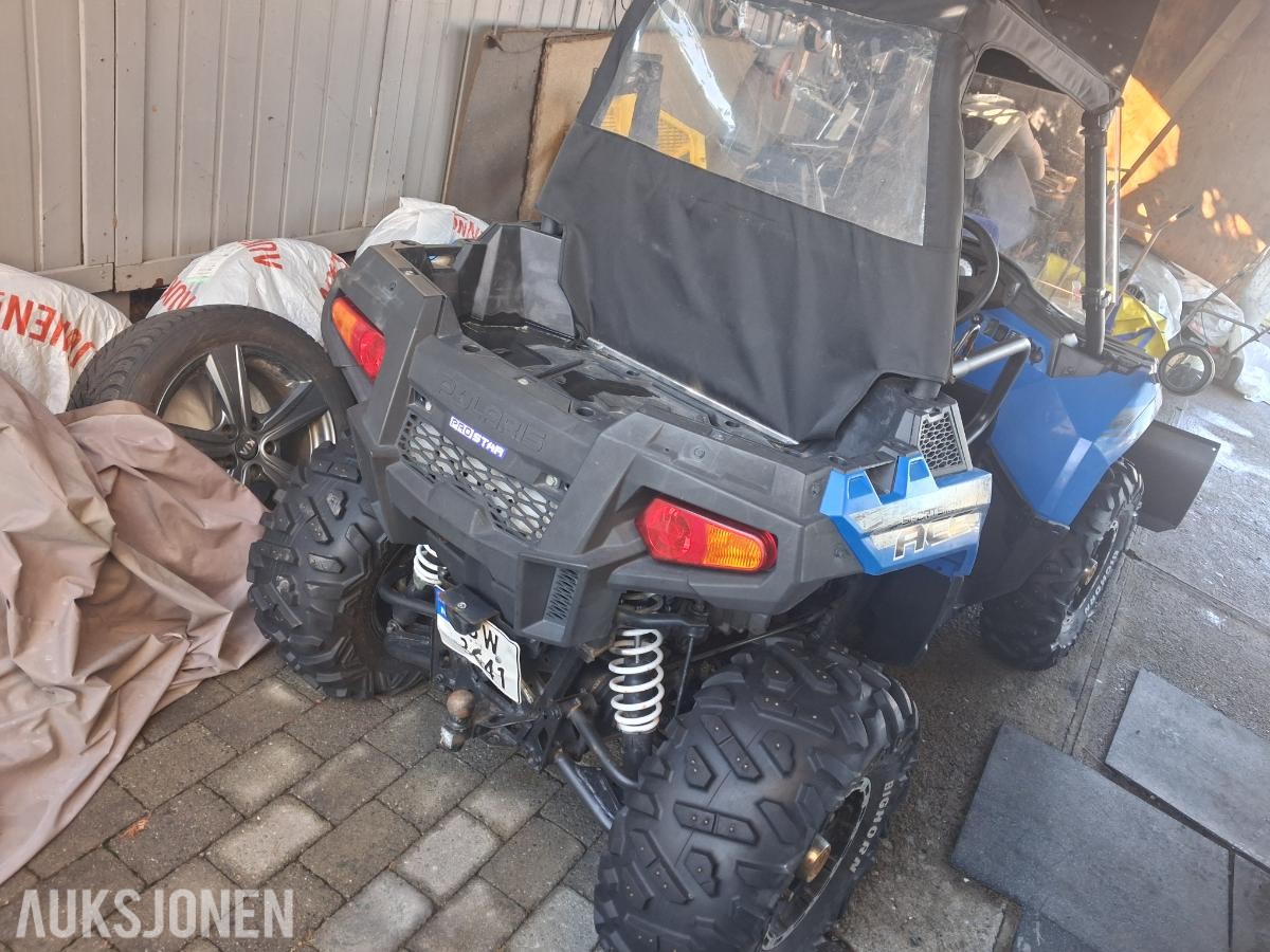 2015 POLARIS SPORTSMAN ACE 570 MED HENGERFESTE VINSJ SNØSKJÆR