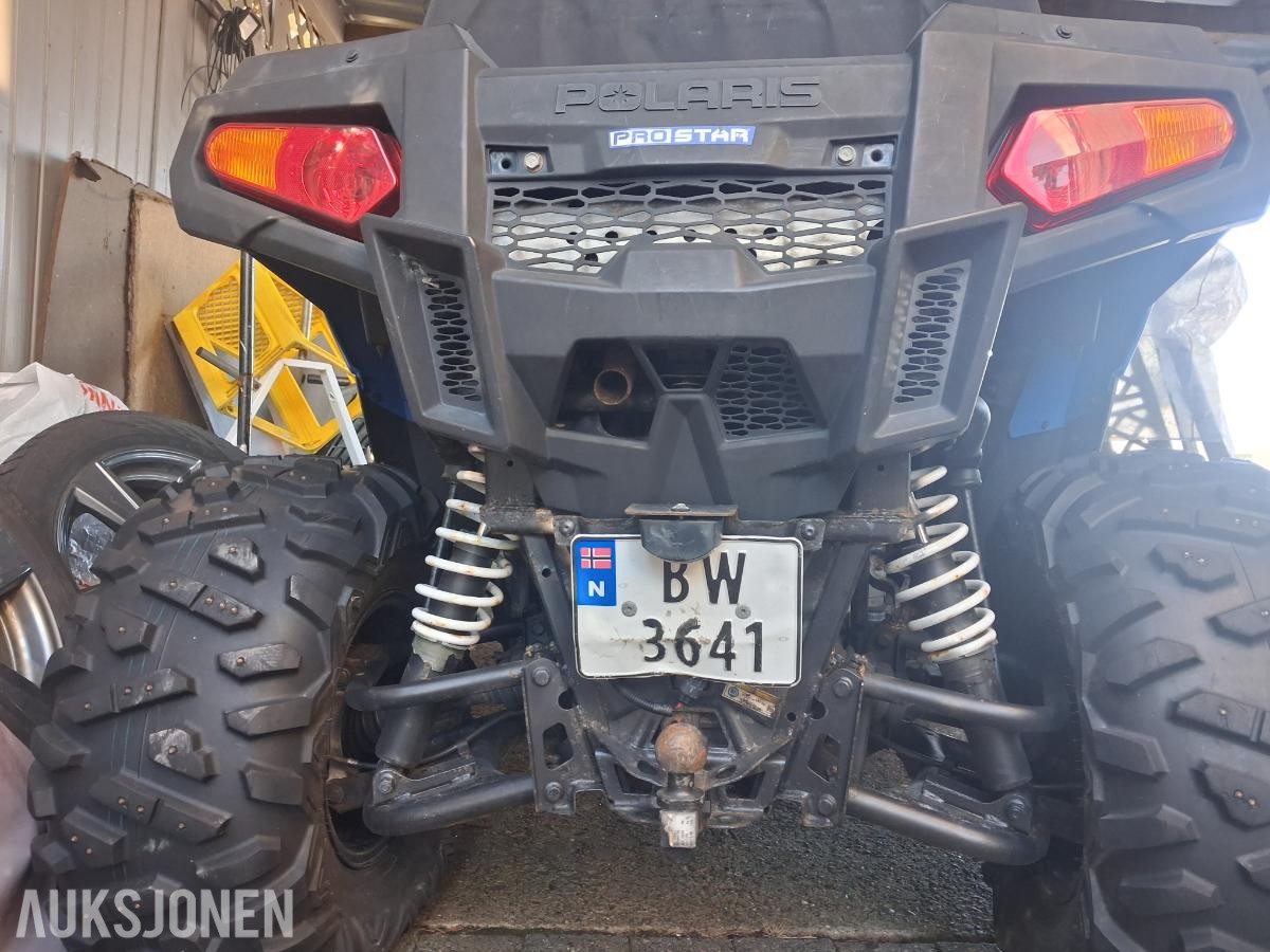 2015 POLARIS SPORTSMAN ACE 570 MED HENGERFESTE VINSJ SNØSKJÆR