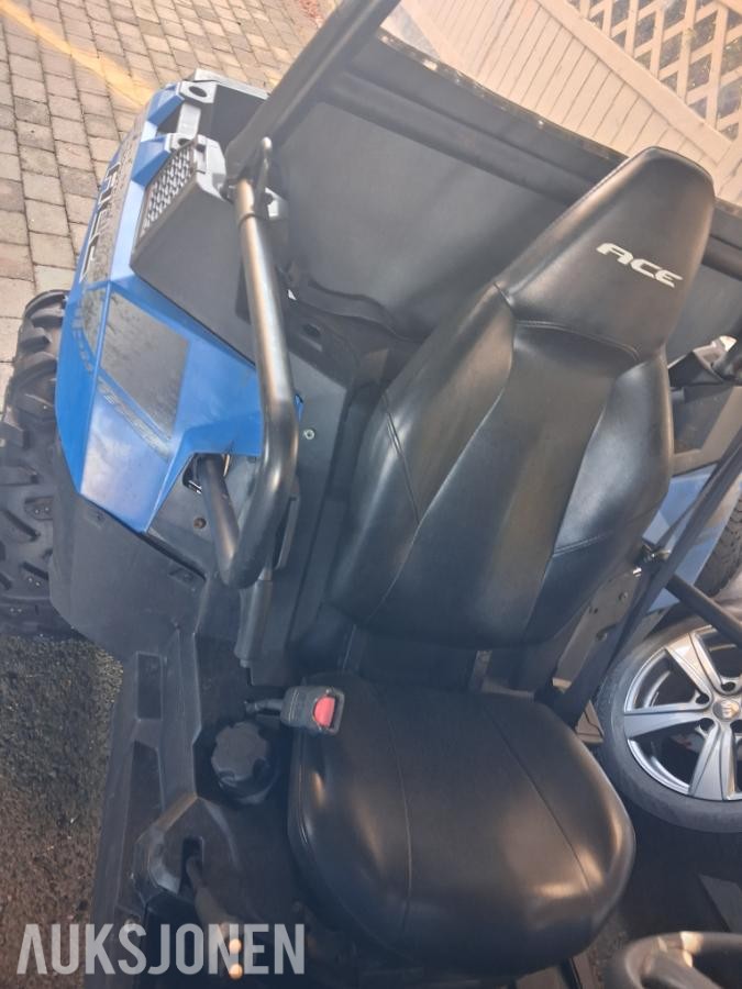 2015 POLARIS SPORTSMAN ACE 570 MED HENGERFESTE VINSJ SNØSKJÆR