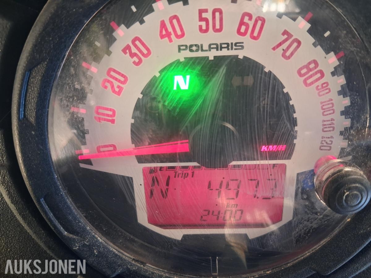 2015 POLARIS SPORTSMAN ACE 570 MED HENGERFESTE VINSJ SNØSKJÆR