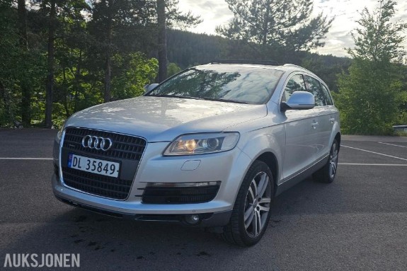 2007 Audi Q7  3.0 232hk QUATTRO automat cruisekontroll hengerfeste soltak s+v dekk eu ok 05.2027