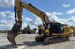 2018 Cat 330F beltegraver med BORTÅRN