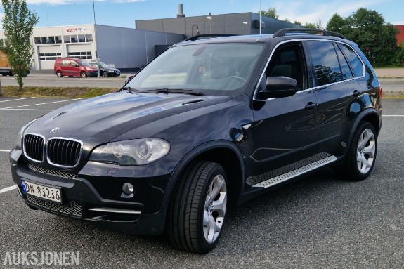 2007 BMW X5, 3.0D 3.0 235HK EU OK 07.2027 AUTOMAT 4X4 HENGERFESTE CRUISEKONTROLL SKINN NAVIGASJON S+V DEKK