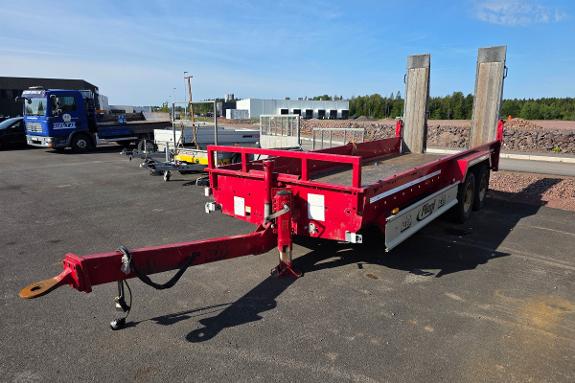 2014 FLIEGL FAHRZEUGBAU TTS 100 Maskinhenger - 2 akslet - 10.000 kg totalvekt