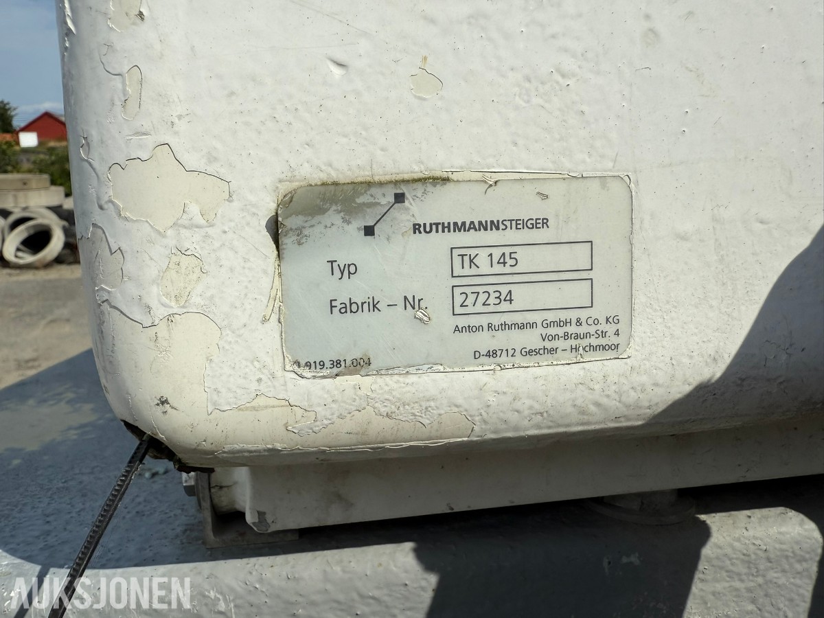 2012 MAN TGL m/Ruthmann Steiger TK 145 lift