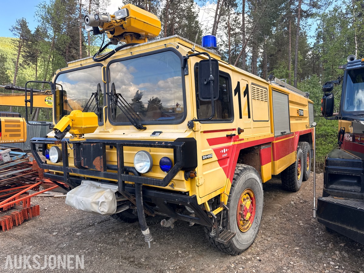 1993 MAN 24460 Brannbil 6x6 58081km