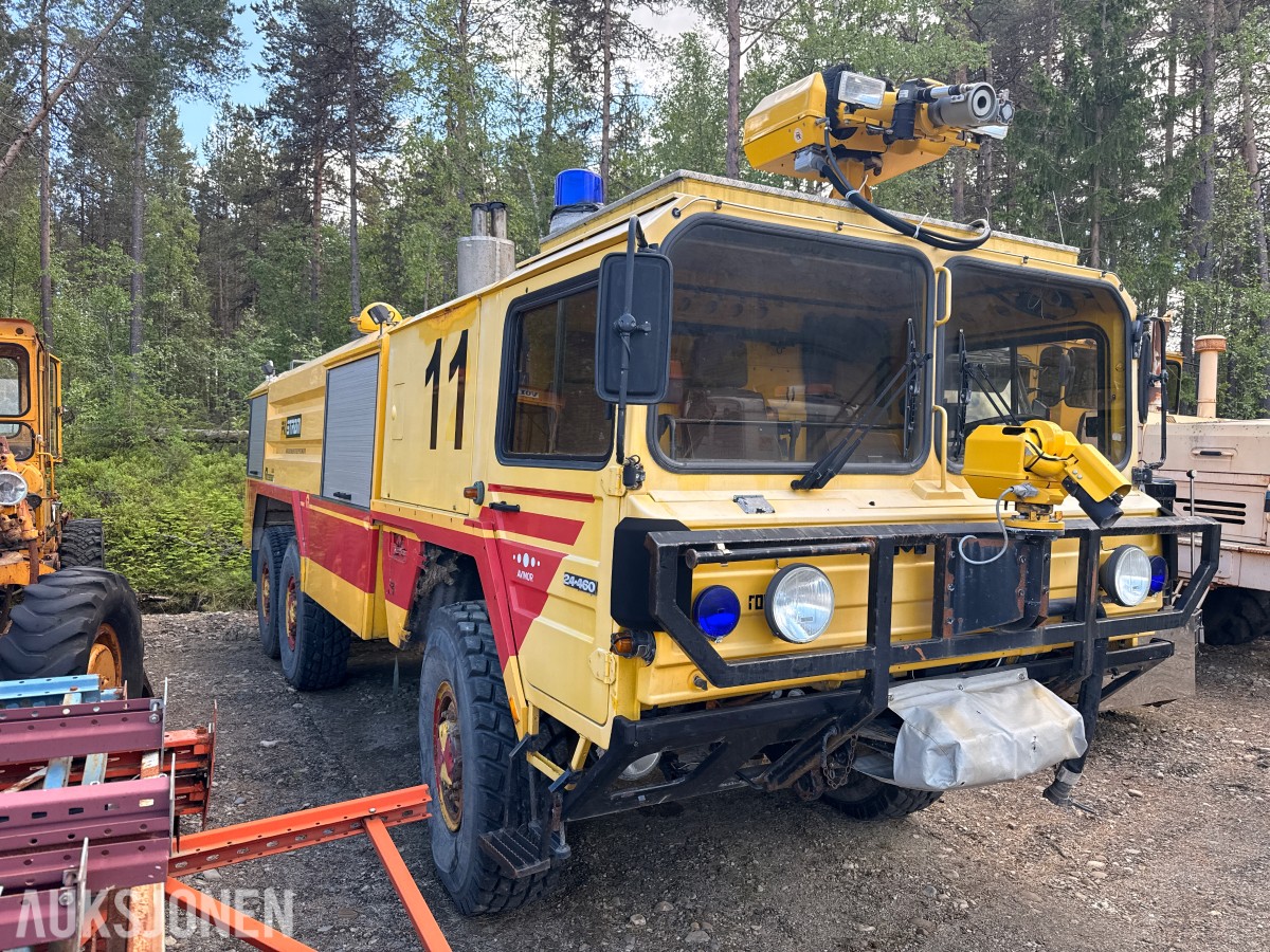 1993 MAN 24460 Brannbil 6x6 58081km