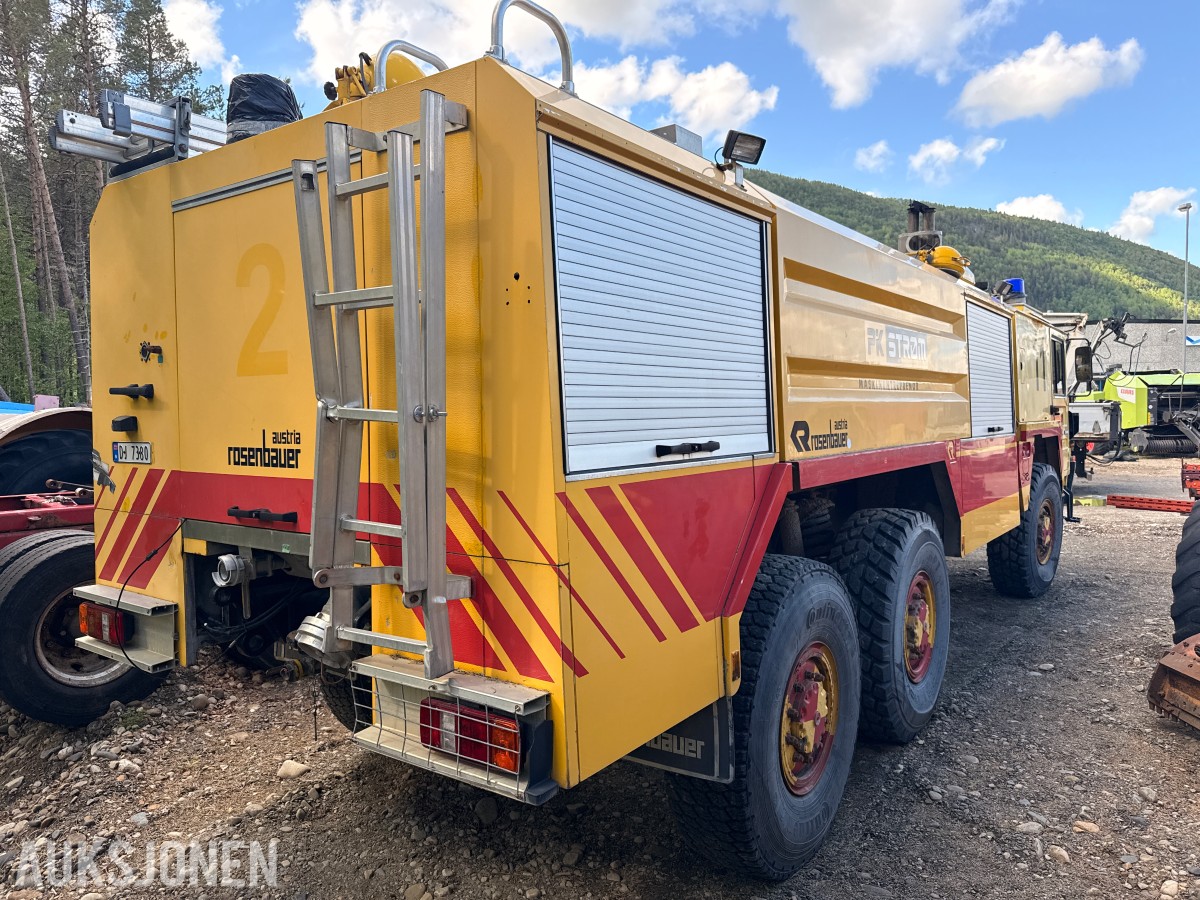 1993 MAN 24460 Brannbil 6x6 58081km