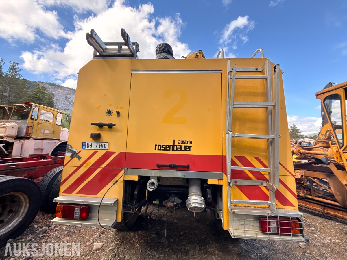1993 MAN 24460 Brannbil 6x6 58081km