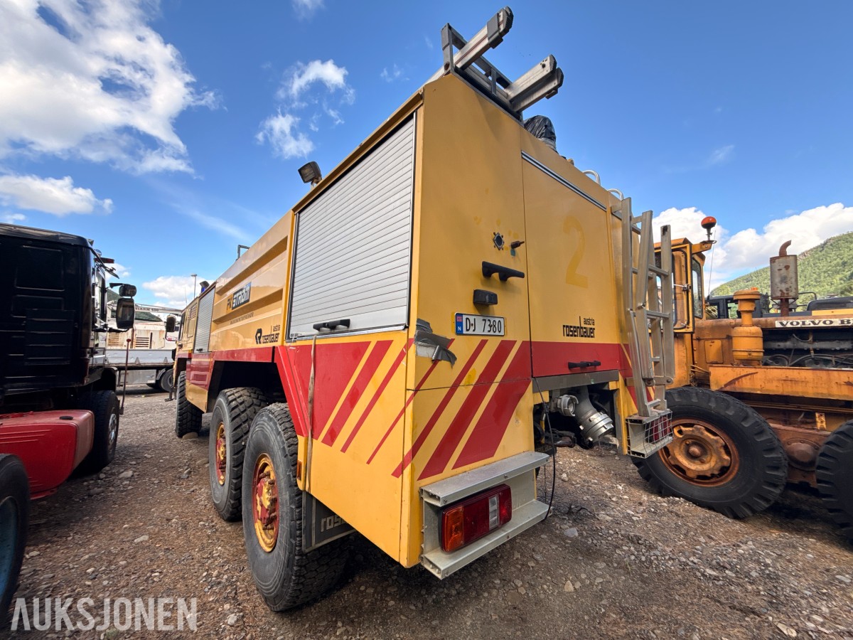 1993 MAN 24460 Brannbil 6x6 58081km