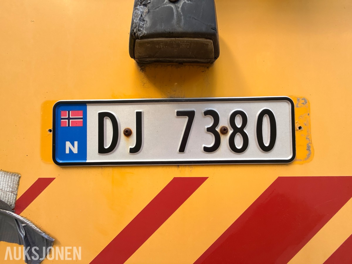 1993 MAN 24460 Brannbil 6x6 58081km