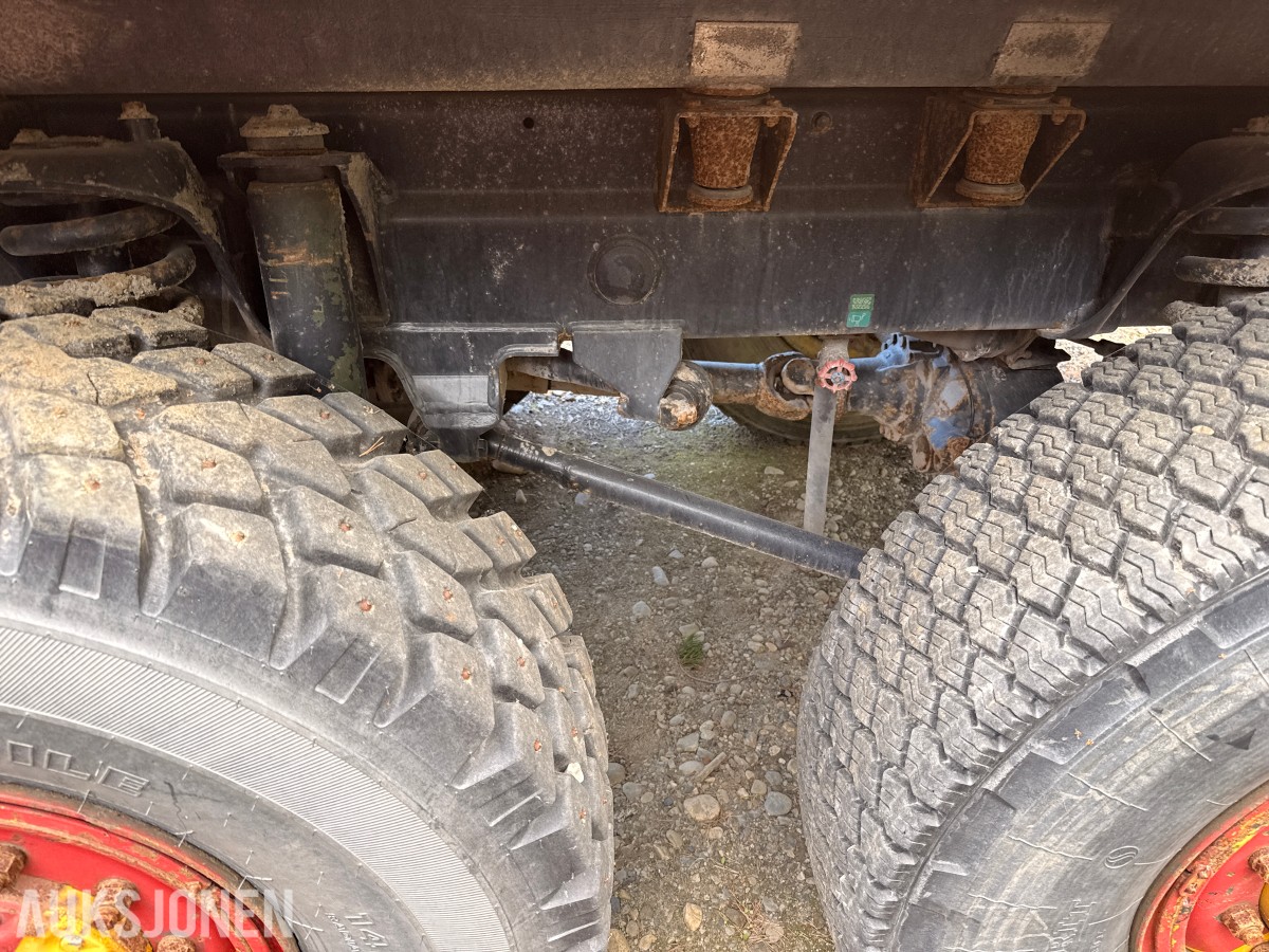 1993 MAN 24460 Brannbil 6x6 58081km