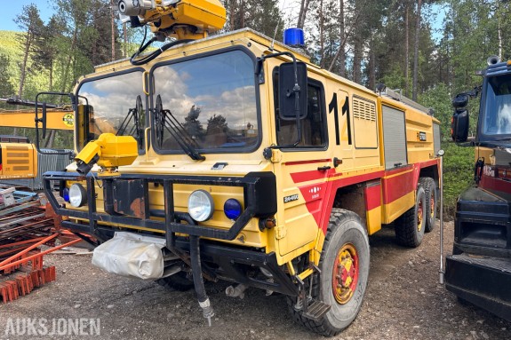 1993 MAN 24460 Brannbil 6x6 58081km