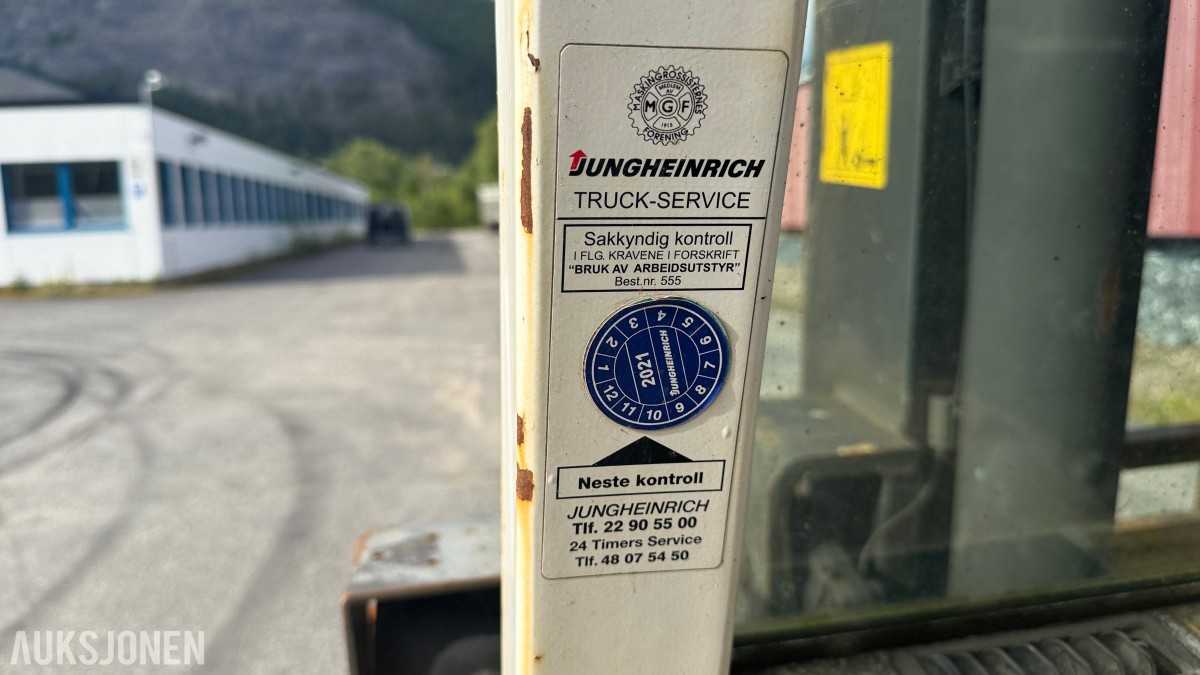 1997 Jungheinrich DFG 60 Truck - Rep objekt