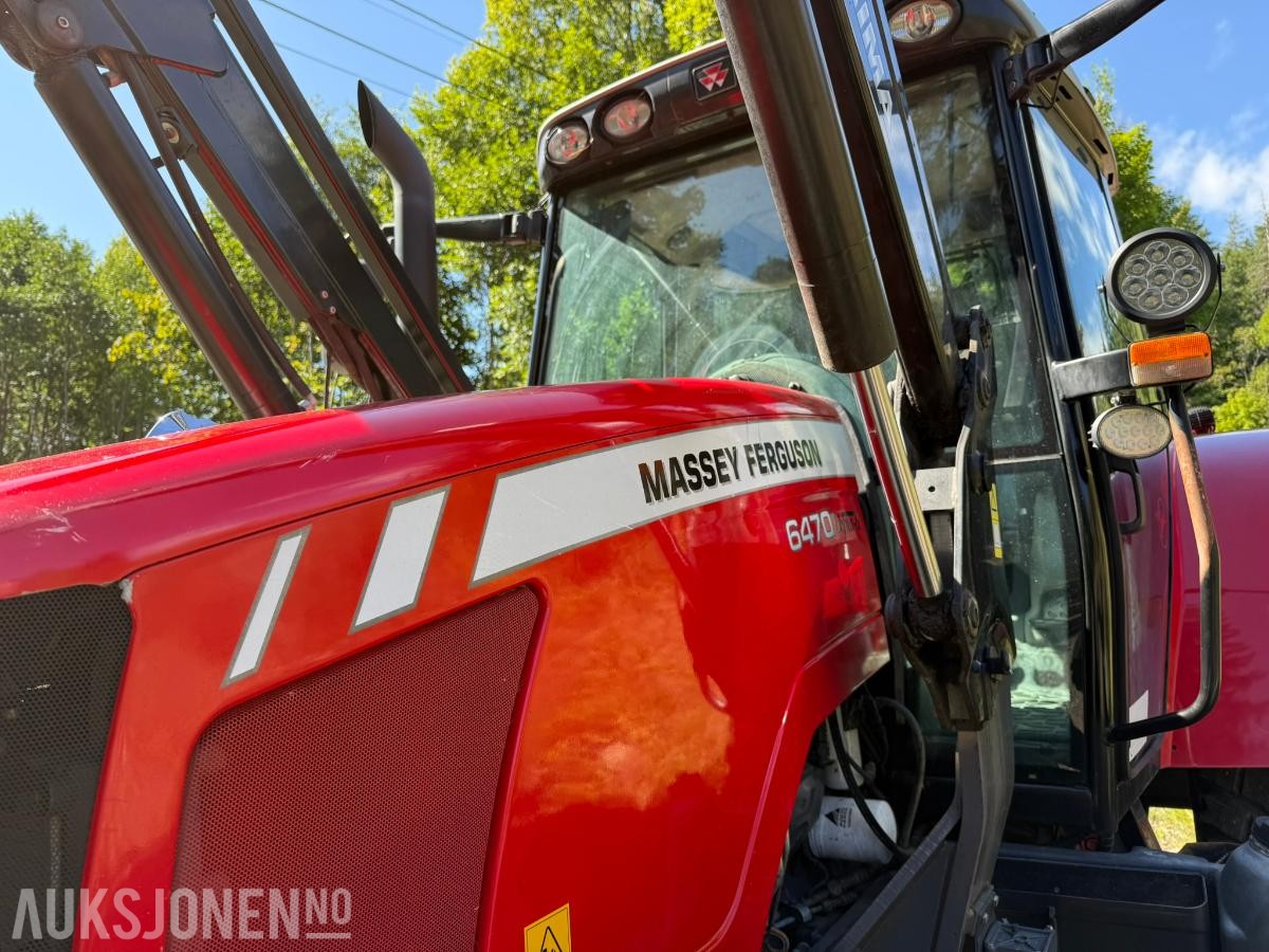 2010 Massey Ferguson 6470 Dyna-6 / 50 km/t / Brøyteplate / Laster / 