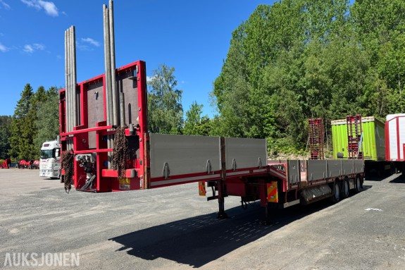 2017 HRD Semitrailer - Hydraulisk bredding og forlenging