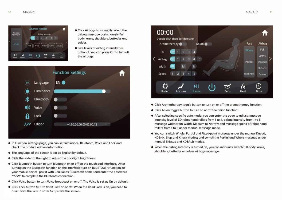 KUN TIL SØNDAG – Ny Masato Bespoke 4D massasjestol, 2026-modell
