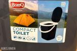 Beredskapstoaletter – 8 stk. nye BranQ Compact-toaletter
