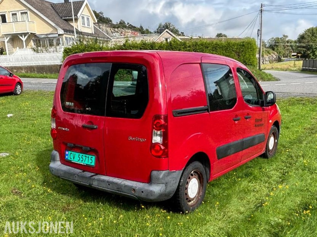 Citroen Berlingo, 1.6 Diesel, 132472km, Cruisekontroll, S+V dekk, 133472km