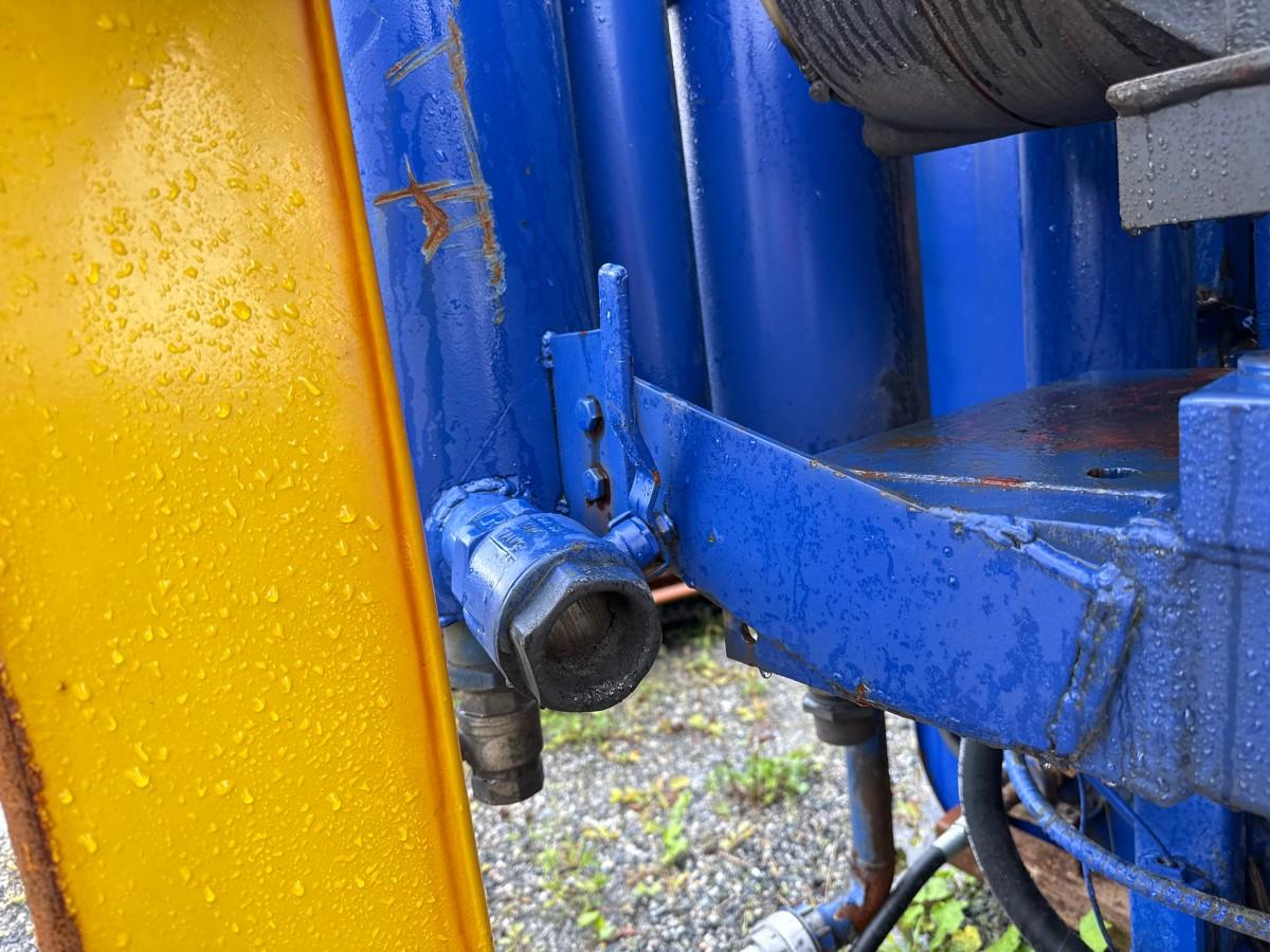 Slamsuger-/høytrykksspyleraggregat m/vakuumpumpe – påbygg for lastebil - Feil på pumpe