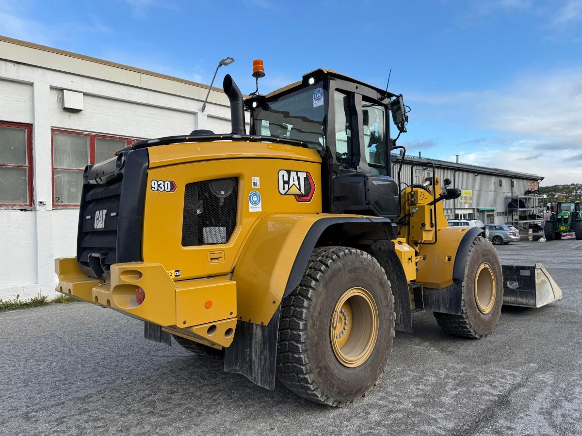 2024 Cat 930 Hjullaster, Spakestyring - Sentralsmøring