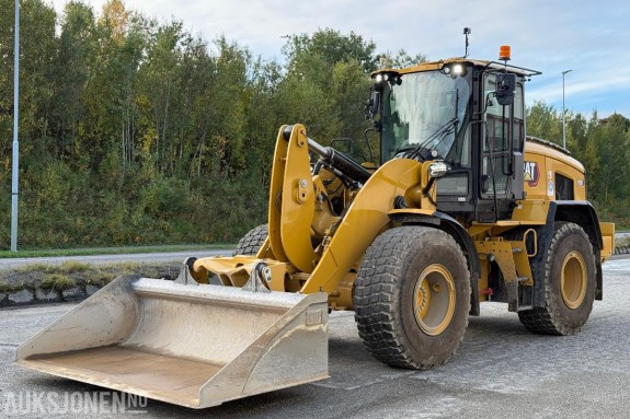 2024 Cat 930 Hjullaster, Spakestyring - Sentralsmøring