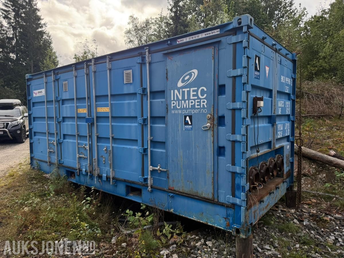 2015 BNS Container med sideåpning Intec Pumpe