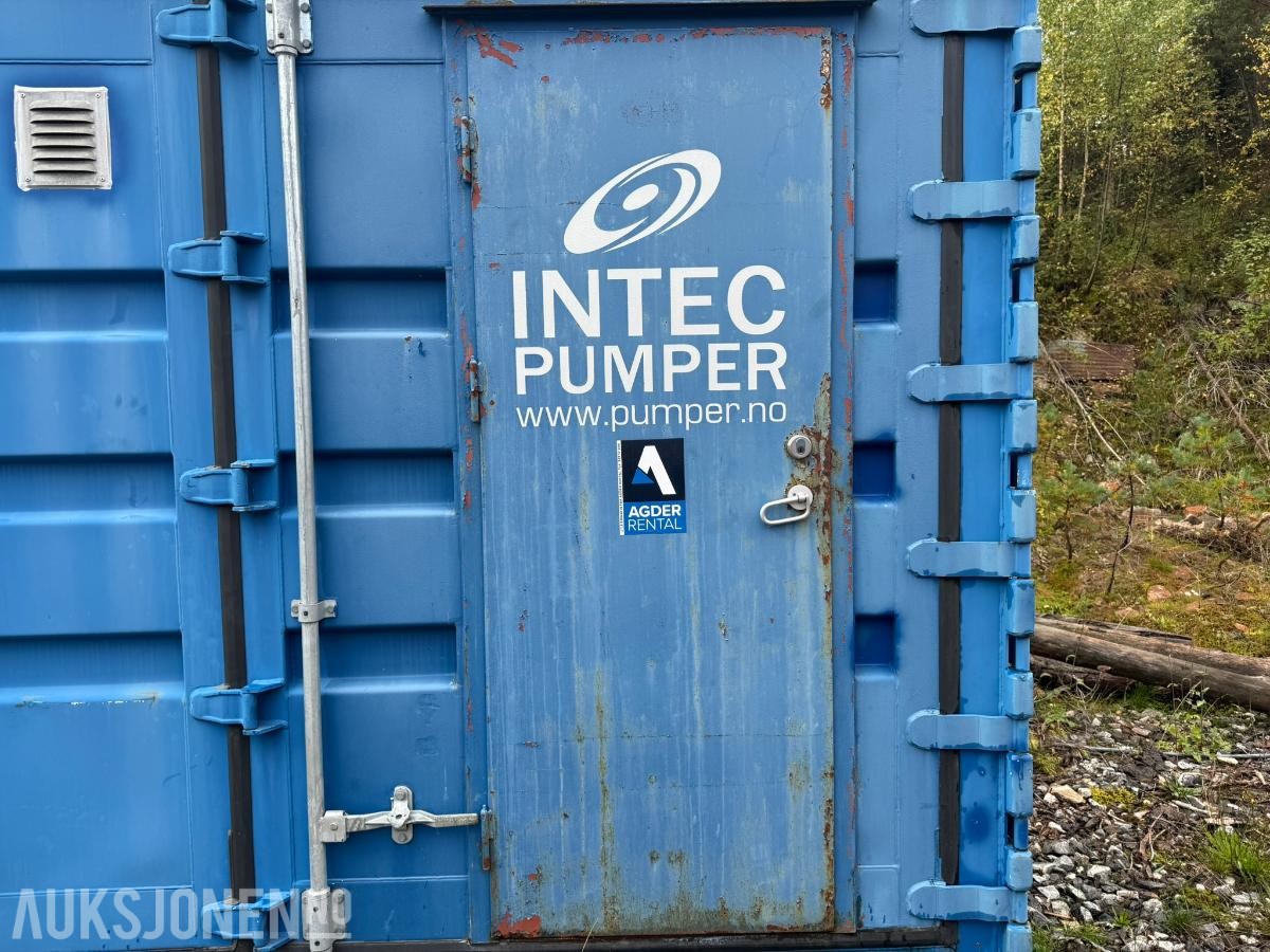 2015 BNS Container med sideåpning Intec Pumpe