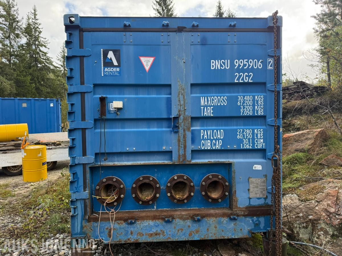 2015 BNS Container med sideåpning Intec Pumpe