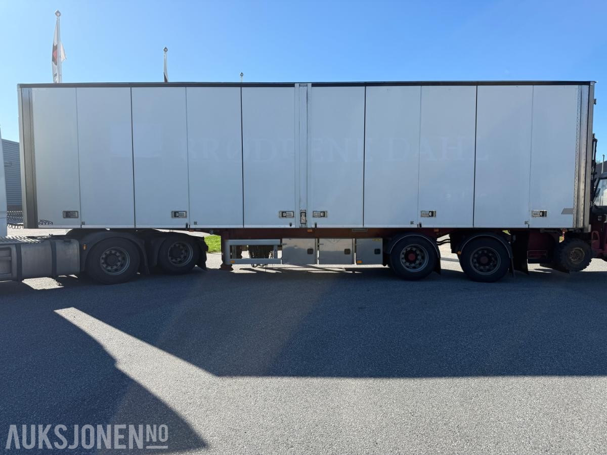 2021 NTM lukket skaptralle m/full sideåpning - 28 paller.