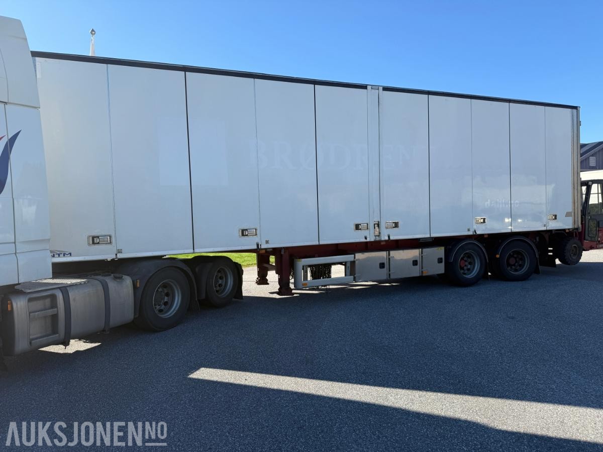 2021 NTM lukket skaptralle m/full sideåpning - 28 paller.