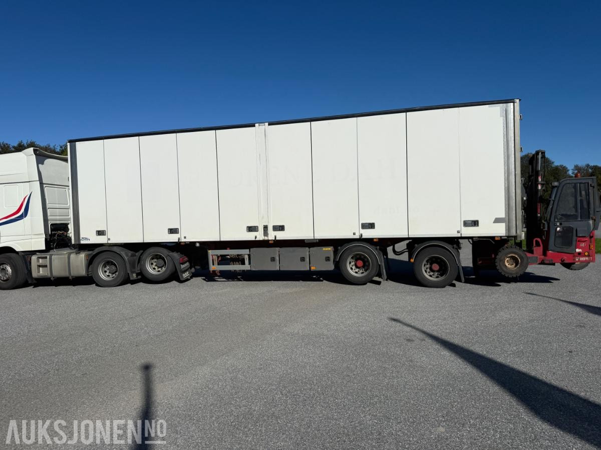 2021 NTM lukket skaptralle m/full sideåpning - 28 paller.