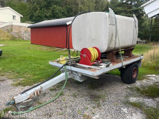 Henger/Grøftespyler/ vannvogn/ beredskapsvogn brann.