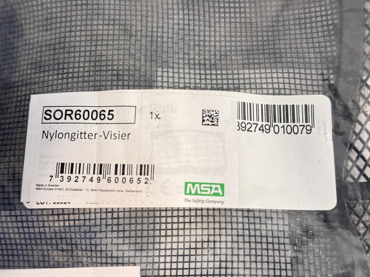 Mesh Visorer MSA og Balance AC Ljusbågsinre Björnkläder 