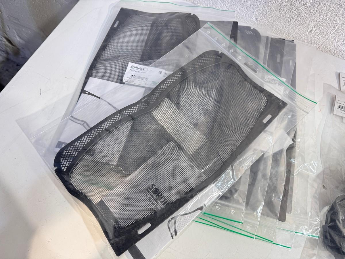 Mesh Visorer MSA og Balance AC Ljusbågsinre Björnkläder 